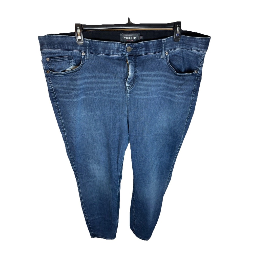 Torrid Bombshell Skinny Jeans Size 26 R Premium Stretch High Rise Comfort Waist